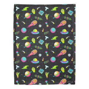 RICK AND MORTY™ Psychedelic Season 3 Pattern Duvet Cover