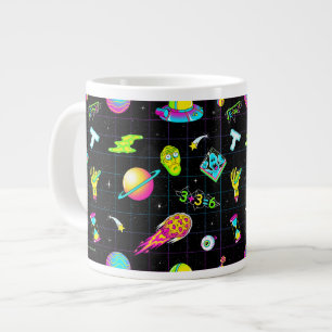 RICK AND MORTY™   Psychedelic Season 3 Pattern Giant Coffee Mug