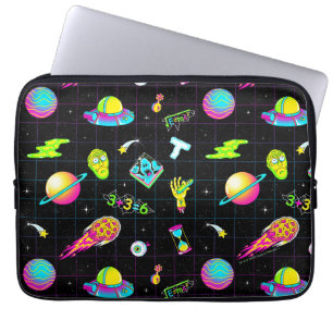 RICK AND MORTY™ Psychedelic Season 3 Pattern Laptop Sleeve