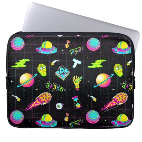 RICK AND MORTY  Psychedelic Season 3 Pattern Laptop Sleeve