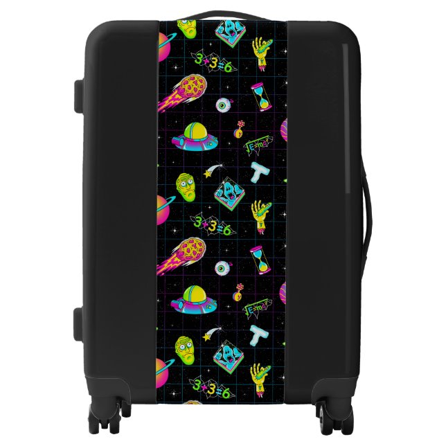 RICK AND MORTY™ | Psychedelic Season 3 Pattern Luggage (Front)