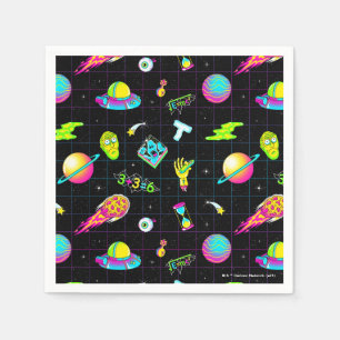 RICK AND MORTY™ Psychedelic Season 3 Pattern Napkins