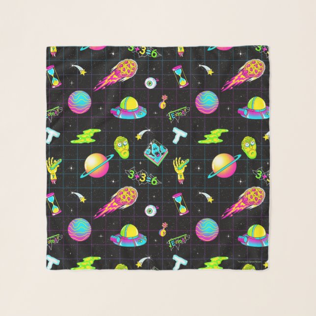 RICK AND MORTY™ | Psychedelic Season 3 Pattern Scarf (Front)
