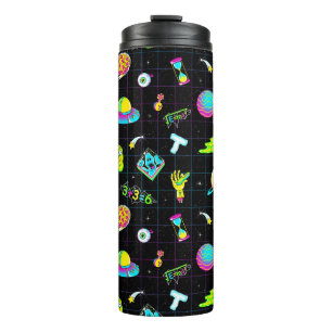 RICK AND MORTY™   Psychedelic Season 3 Pattern Thermal Tumbler