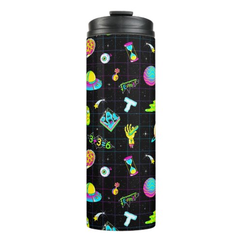 RICK AND MORTY  Psychedelic Season 3 Pattern Thermal Tumbler