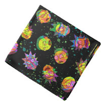 RICK AND MORTY™ | Psychedelic Swirl Pattern Bandana RICK AND MORTY™ | Psychedelic Swirl Pattern Bandana