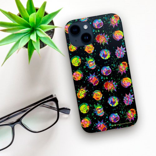 RICK AND MORTYâ  Psychedelic Swirl Pattern Case_Mate iPhone 14 Case