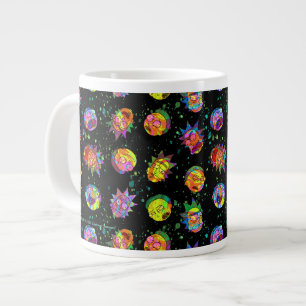 RICK AND MORTY™   Psychedelic Swirl Pattern Giant Coffee Mug