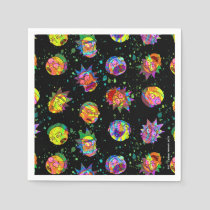 RICK AND MORTY™ | Psychedelic Swirl Pattern Napkins