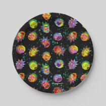 RICK AND MORTY™ | Psychedelic Swirl Pattern Paper Plates
