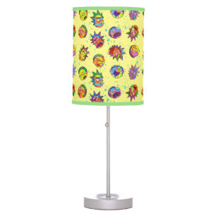 RICK AND MORTY™ Psychedelic Swirl Pattern Table Lamp