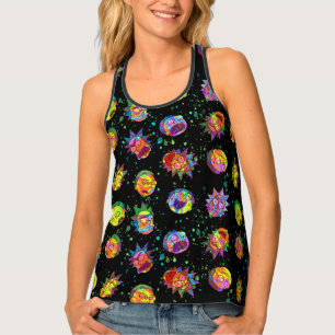 RICK AND MORTY™ Psychedelic Swirl Pattern Tank Top