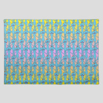 RICK AND MORTY™ | Rainbow Mr. Meeseeks Pattern Cloth Placemat