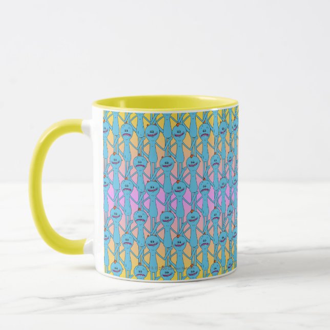 RICK AND MORTY™ | Rainbow Mr. Meeseeks Pattern Mug (Left)