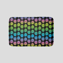 RICK AND MORTY™ | Rainbow Rick Head pattern Bath Mat