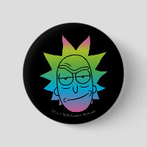 RICK AND MORTY™ | Rainbow Rick Head pattern Button