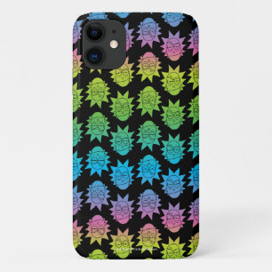 RICK AND MORTY™ Rainbow Rick Head pattern iPhone 11 Case