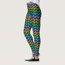 RICK AND MORTY™ | Rainbow Rick Head pattern Leggings