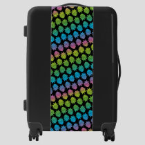 RICK AND MORTY™ | Rainbow Rick Head pattern Luggage