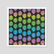 RICK AND MORTY™ | Rainbow Rick Head pattern Napkins