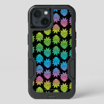 RICK AND MORTY™ | Rainbow Rick Head pattern iPhone 13 Case