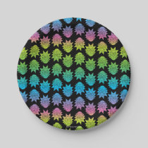 RICK AND MORTY™ | Rainbow Rick Head pattern Paper Plates