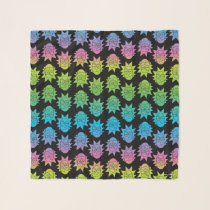 RICK AND MORTY™ | Rainbow Rick Head pattern Scarf