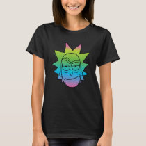 RICK AND MORTY™ | Rainbow Rick Head pattern T-Shirt