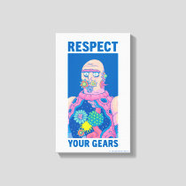 RICK AND MORTY™ | Respect Your Gears Canvas Print