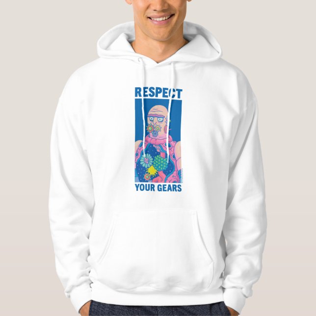 RICK AND MORTY™ | Respect Your Gears Hoodie (Front)