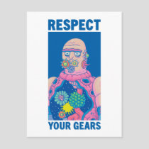 RICK AND MORTY™ | Respect Your Gears Invitation Postcard