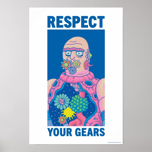 RICK AND MORTY™ | Respect Your Gears Poster (Front)