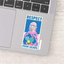 RICK AND MORTY™ | Respect Your Gears Sticker
