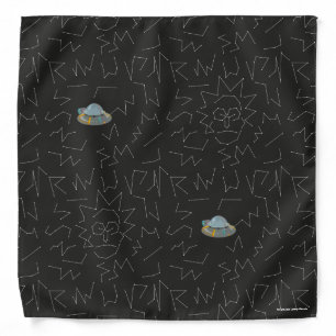 RICK AND MORTY™   Rick Constellation Pattern Bandana