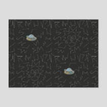 RICK AND MORTY™ | Rick Constellation Pattern Invitation Postcard