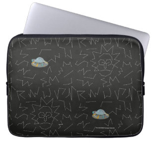 RICK AND MORTY™ Rick Constellation Pattern Laptop Sleeve