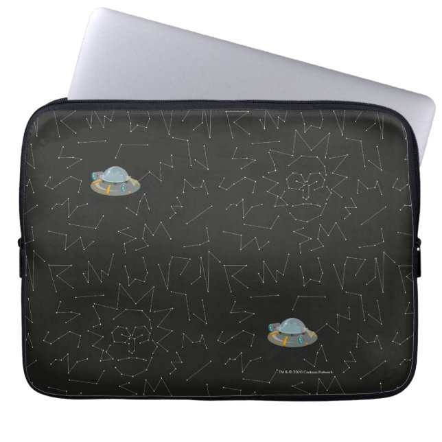 RICK AND MORTY™ | Rick Constellation Pattern Laptop Sleeve (Front)