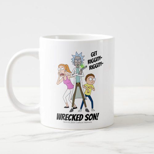RICK AND MORTY  Rick Morty and Summer Giant Coffee Mug