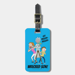 RICK AND MORTY™ Rick, Morty, and Summer Luggage Tag
