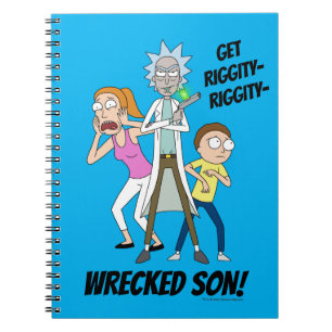 RICK AND MORTY™   Rick, Morty, and Summer Notebook