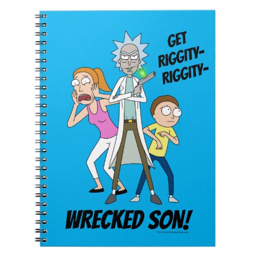 RICK AND MORTY  Rick Morty and Summer Notebook