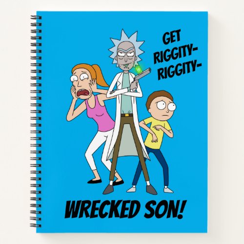 RICK AND MORTYâ  Rick Morty and Summer Notebook
