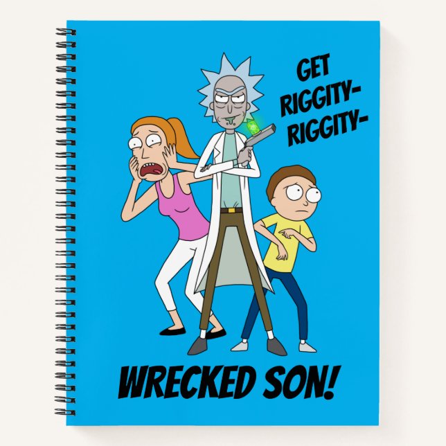 RICK AND MORTY™ | Rick, Morty, and Summer Notebook (Front)