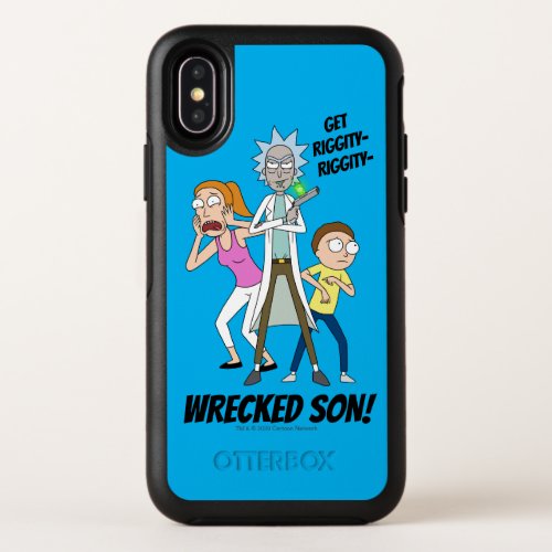 RICK AND MORTYâ  Rick Morty and Summer OtterBox Symmetry iPhone XS Case