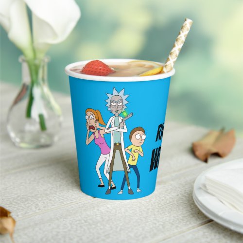 RICK AND MORTY  Rick Morty and Summer Paper Cups