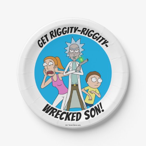 RICK AND MORTYâ  Rick Morty and Summer Paper Plates