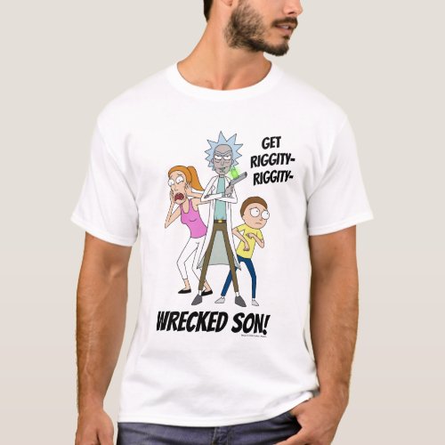 RICK AND MORTYâ  Rick Morty and Summer T_Shirt