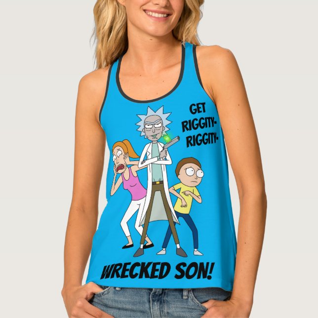 RICK AND MORTY™ | Rick, Morty, and Summer Tank Top (Front)