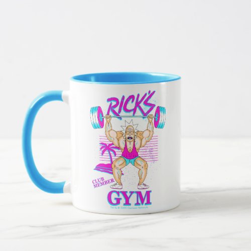 RICK AND MORTY  Ricks Gym Club Member Mug