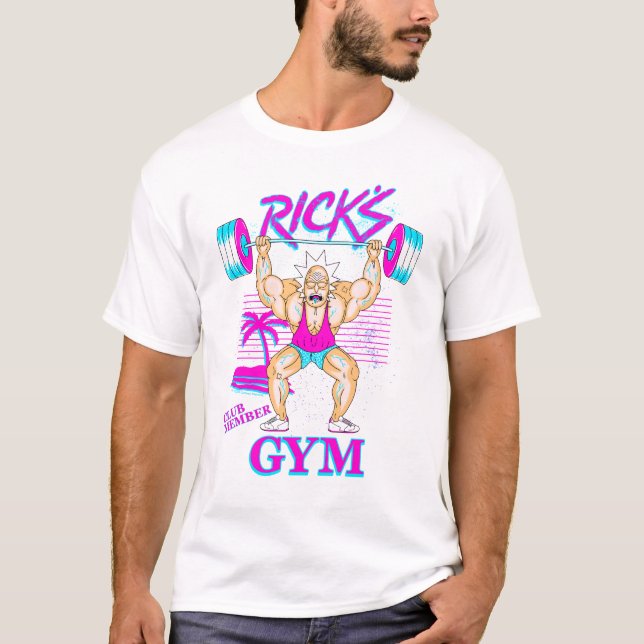 RICK AND MORTY™ | Rick's Gym Club Member T-Shirt (Front)